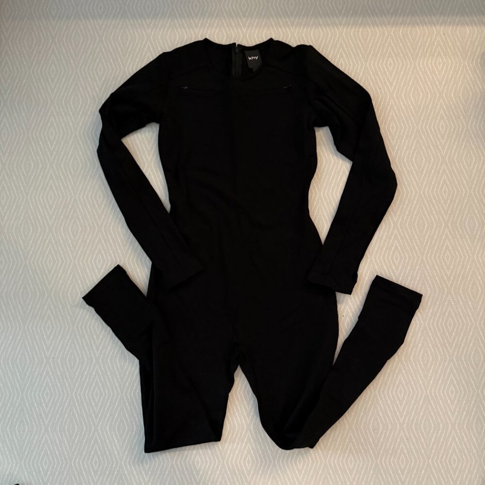 Khy by Kylie Drop 002 Black Catsuit Size Large